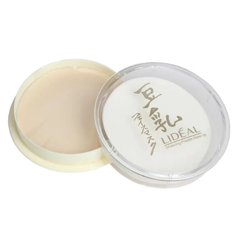 

Transparent Pressed Powder Long Lasting Oil Control Face Foundation Waterproof Whitening Skin Finish Concealer Soy Milk