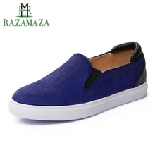 ZALAVOR/пикантные женские лоферы из натуральной кожи на плоской подошве; женская обувь на плоской подошве с круглым носком; женская обувь для отдыха; Размеры 33-40