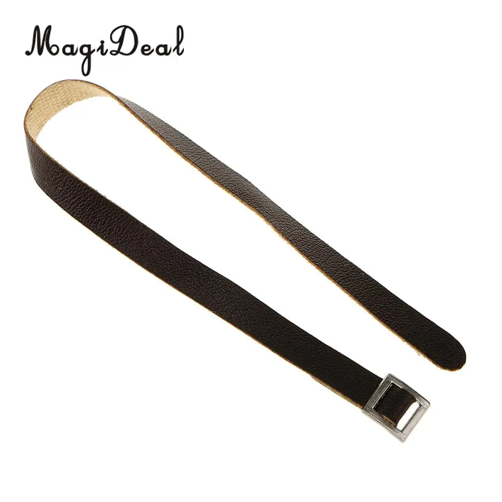 1Pc 1/6 Scale Brown PU Leather Waist Belt Fit for 12 Inch Male Figure Body Hot Toys Dolls Fashion Acc