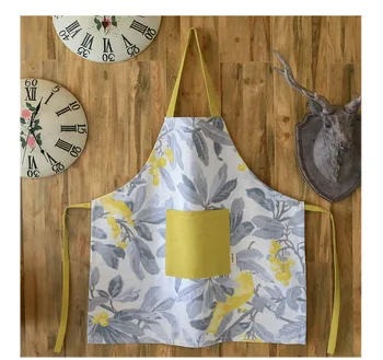 

Adjustable Bib Aprons for Women Poly/Cotton Blended Printing Design kitchen chef cooking Aprons for baking Crafting