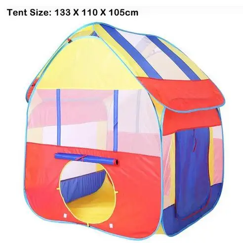 Портативная детская палатка, набор игрушек для детей, детские игры, Пляжная палатка, портативное строение на открытом воздухе, детский замок - Цвет: 254685