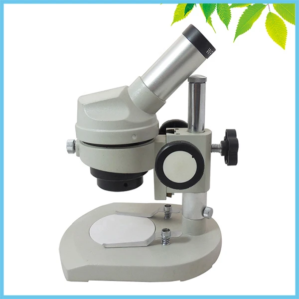 Professional Metal 20X Monocular Stereo Microscope Junior Education