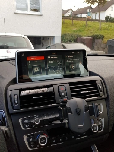 Cheap COIKA 10.25" Android 9.0 System Car GPS Navi Monitor For BMW F20 F21 F23 Cabrio 4+64G RAM Video Stereo WIFI BT SWC DVR 8 Core 1