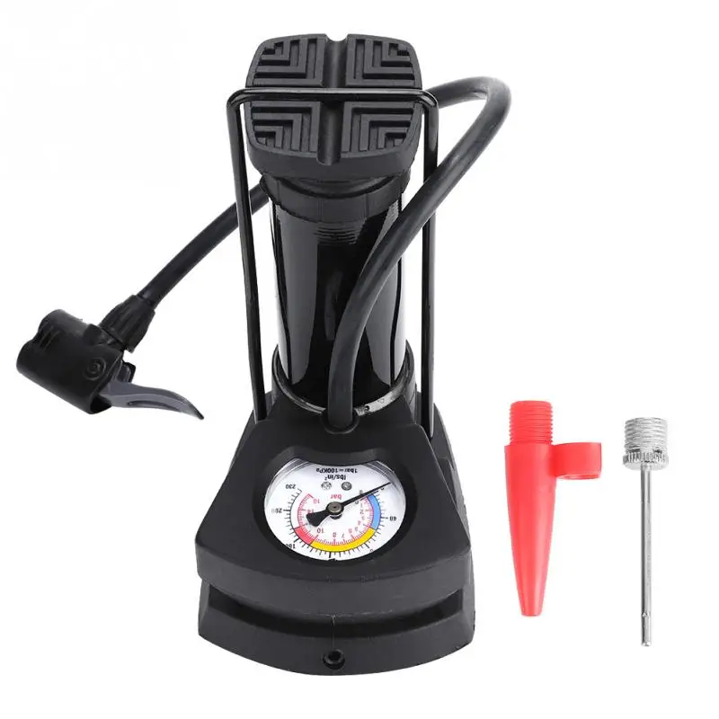 Mini Bike Pump Ultra light Bicycle Motorcycle Foot Pumps Mountain Road