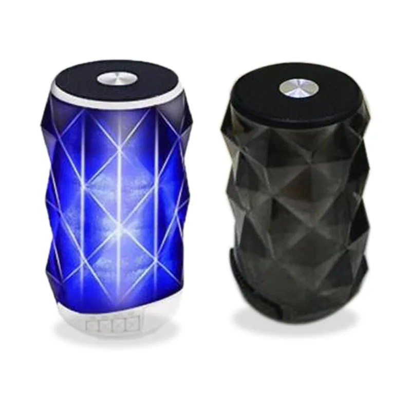 

Wireless Portable Bluetooth Speaker LED Flash Mini Car Subwoofer for Stereo Radio TF Card Handsfree Speaker Halloween Gift