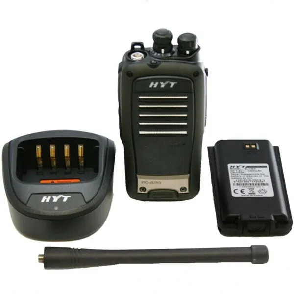 

2 units HYT TC-620 5W Portable Two Way Radio with Li-ion battery HYTERA TC620 UHF VHF Long range walkie talkie