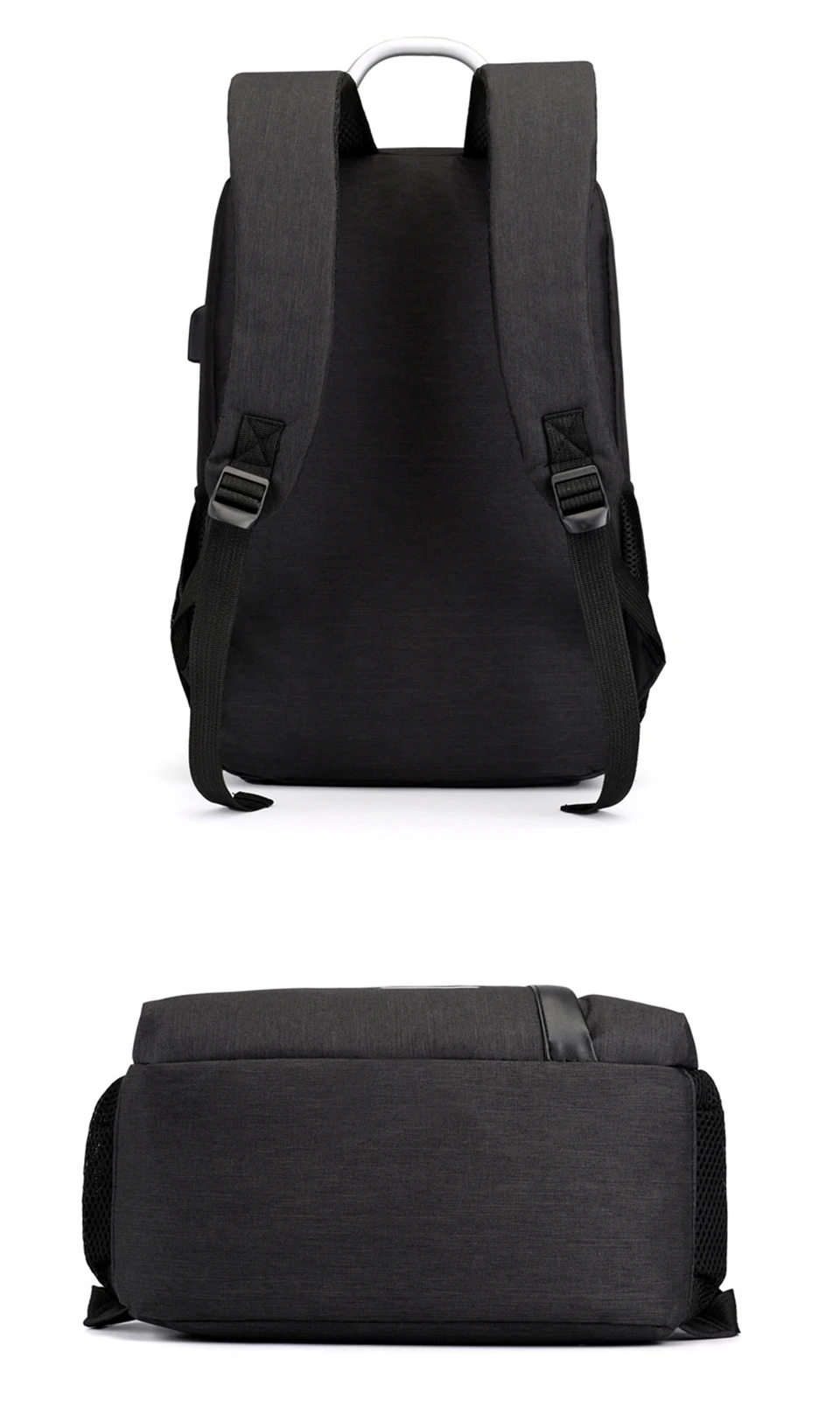 Laptop Backpack 15.6 Men Women Backpacks Male Female Student Notebook Back Pack Mochila USB Charging Bagpack Business Travel Bag (7)