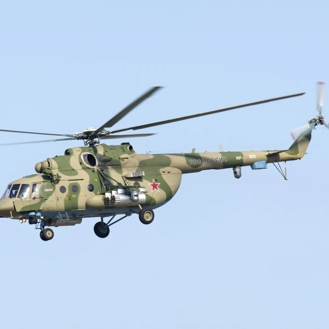 Russian Air Force Mi-171Sh helicopter Poster Print (34 x 22)