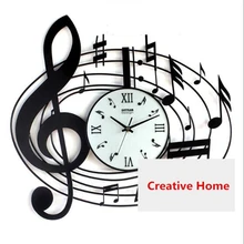 Large Wall Clock Women Watch Modern Design Beautiful Wrought Iron Wall Decorations Horloge Mural Silent Retro Wall Cloc LLN115