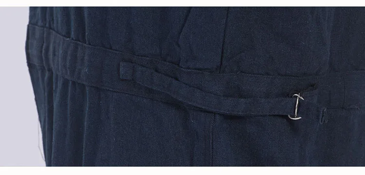 Men Work Clothing Long Sleeve Large Size Denim Overalls High Quality Hooded Dust-proof Welding Auto Repair Protective Coveralls (15)