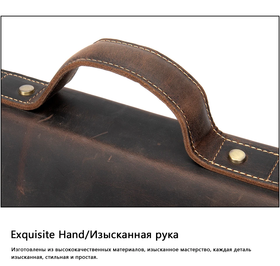 100% натуральная кожа мужская деловая сумка для Мужская Сумка-почтальонка мужская кожаная сумка чемодан сумки для мужчин t