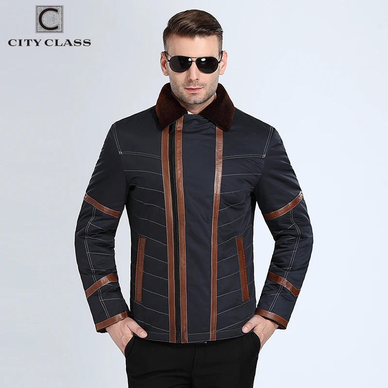 CITY CLASS зимняя куртка пихор мех мутон цигейки Новый Толстая Теплая Зима Куртка