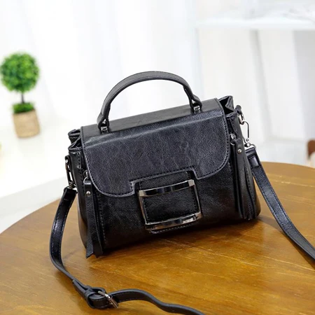 REPRCLA роскошная сумка, женские сумки, дизайнерская сумка через плечо из искусственной кожи, Вместительная женская сумка-мессенджер, сумка через плечо с верхней ручкой - Цвет: black
