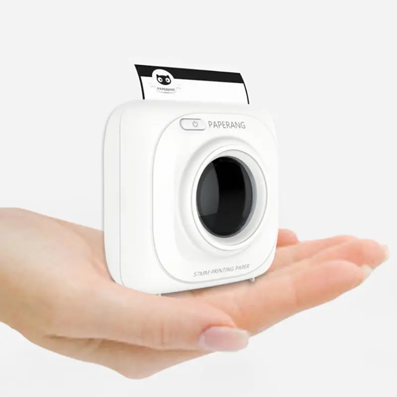 

Mini Wireless Bluetooth Printer Portable POS Thermal Photo Ticker Handheld Picture Printers 1000mA Pocket for Android IOS Phone