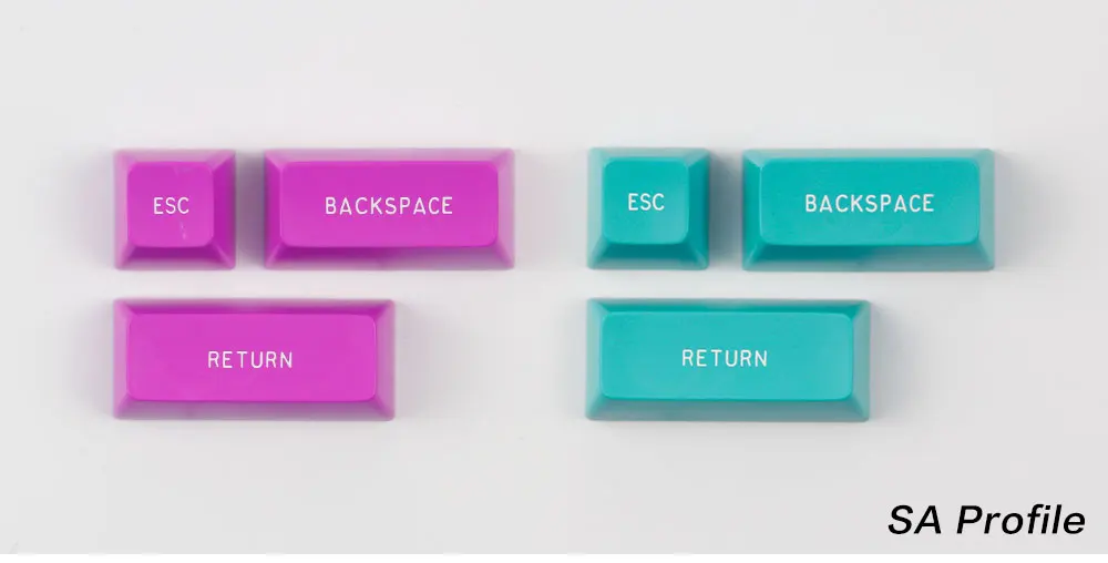 KBDfans Новое поступление maxkey sa профиль keycap для механической клавиатуры esc клавиши backspace