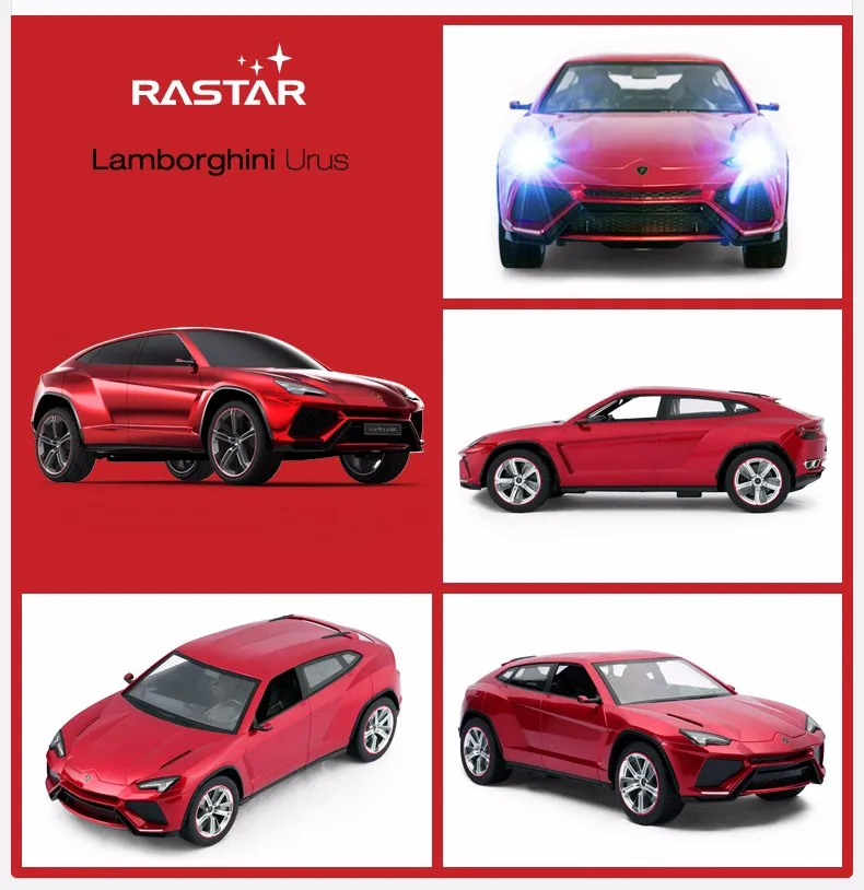 Rastar лицензированный р/у 1:14 Lamborghini URUS caminhao de Control remoto rc car 73000