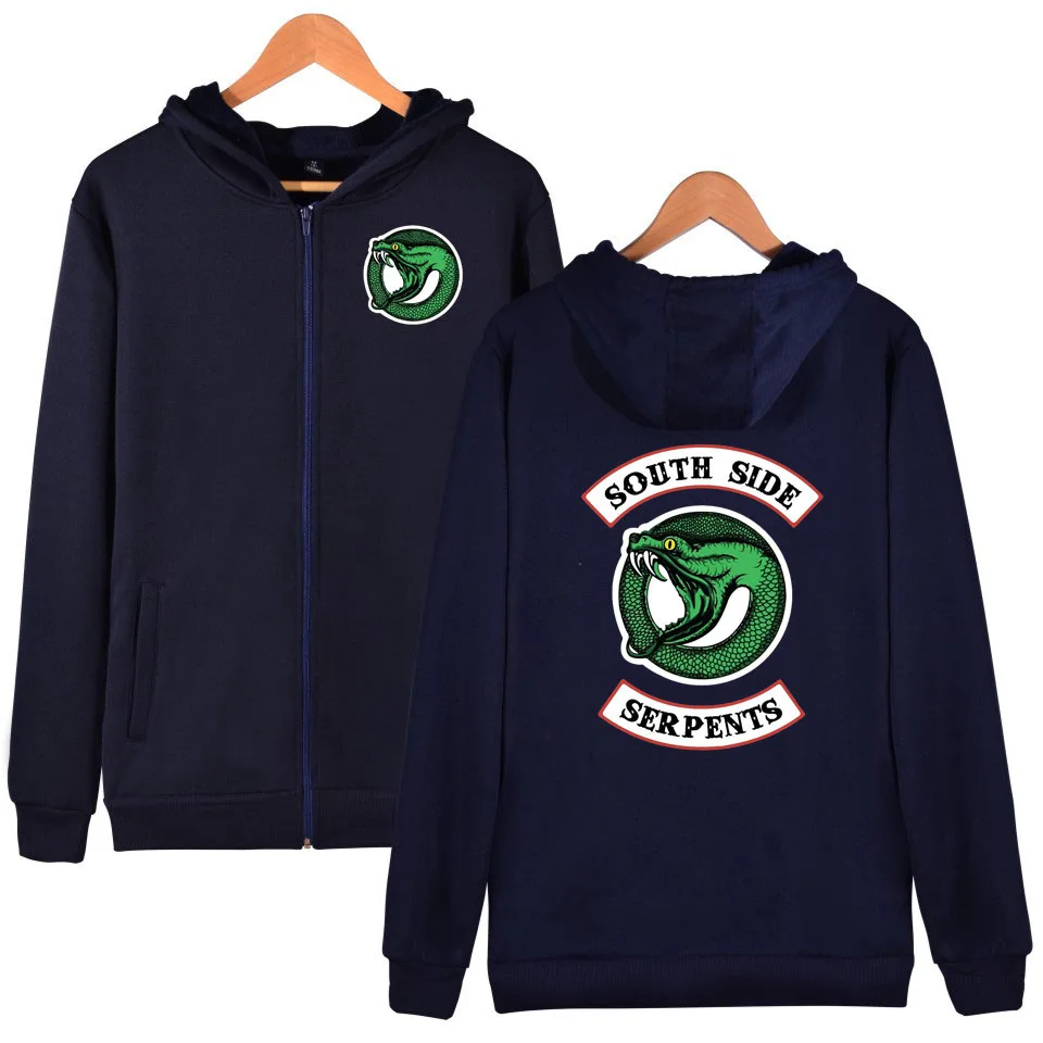Online Otoño hombres Sudadera con capucha banner Delgado estampado Streetwear banderas tira latón ojales serie de TV Americana nuevo álbum sudadera