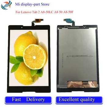 

Original Parts pantalla lcd for lenovo Tab 2 A8-50LC A8 50 A8-50F Tablet PC Touch Screen LCD Display tab3 730