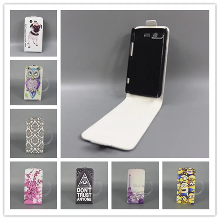 

for FLY IQ 440 FLY IQ440 Hot Pattern Cute PrintingVertical Flip Cover Open Down/up Back Cover filp leather case