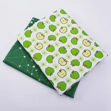 2 шт./лот твиловая, хлопковая ткань, Лоскутная Ткань, DIY лоскутного шитья Fat четверти Материал для ребенка и ребенка Beding куклы 50x40 см