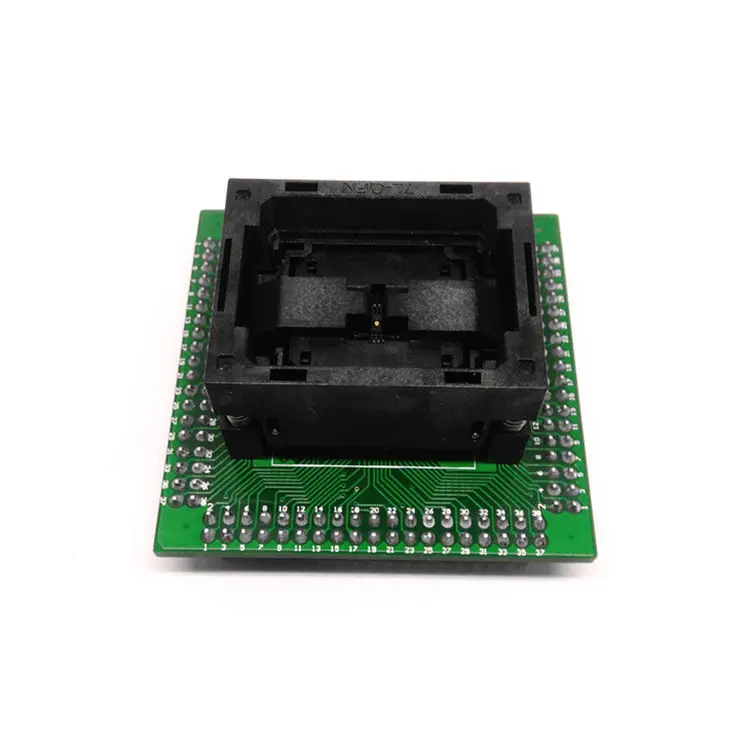 

QFN52 MLF52 WLCSP52 Burn in SocketNP506-052-05 IC Test Socket Opentop Chip Size 7*7 Programming Socket Flash Connector Wholesale