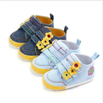 

Fashion Flower Baby Shoes Infants Soft Sole Sport Shoes Newborn Girls Boys Classic First Walkers