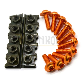 

5 pcs CNC optional motorcycle fairing bolts screws For ktm 50 SX Junior/50 SX Mini/50 SX Pro Junior LC/50 SX Senior/500 EXC
