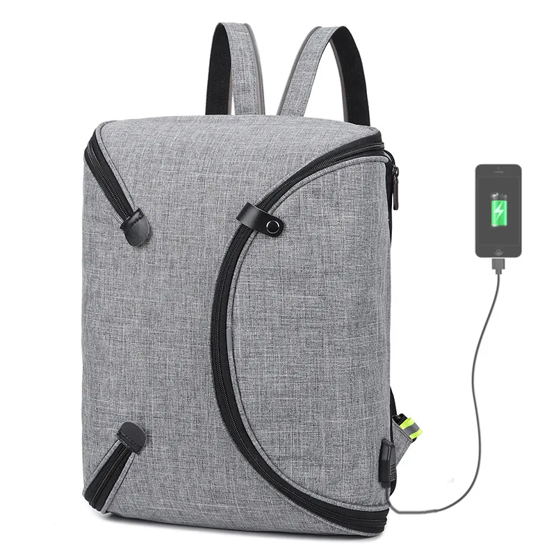 Многофункциональный ноутбук сумка для Macbook Pro retina 15,4 Внешний usb интерфейс зарядки рюкзак для ноутбука Dell acer ASUS 15,6