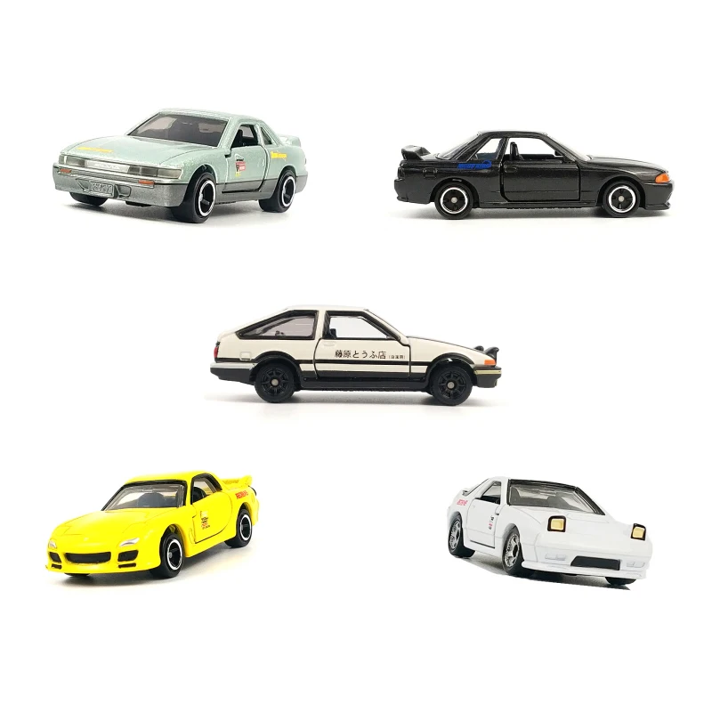 

TAKARA TOMY TOMICA Initial D AE-86 /S13 /FD3S /R32 /FC3S Alloy Collection Model Car Toys 7cm Exquisite Gifts for Children Boys