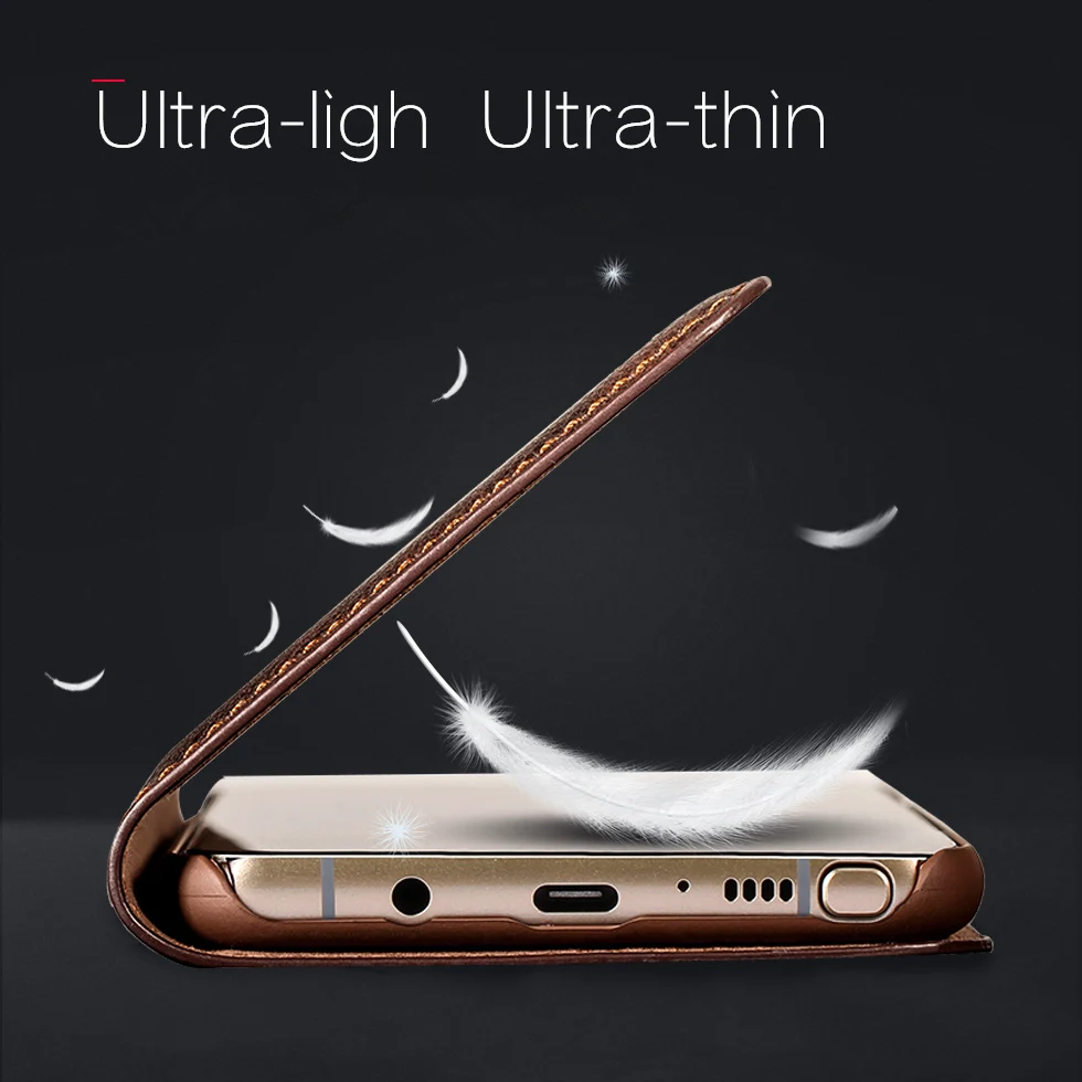 Musubo, Ультратонкий чехол для телефона samsung S9 Plus S9+, Роскошный чехол из натуральной кожи, чехол s, Galaxy S8+ S8 Plus, флип-чехол для карт