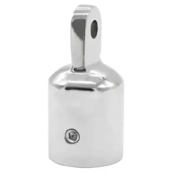 

VODOOL 7mm OD Stainless Steel Eye End Cap Bimini Top Fitting Hardware Replacement Metal Cover Accessories For Marine Boat Yacht