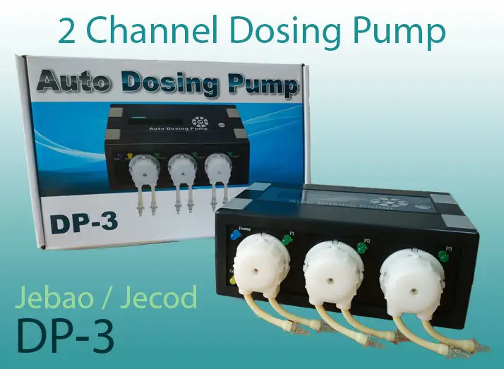 

Jebao/Jecod DP-3 Auto Dosing Pump -Automatic Doser for Reef aquarium elements