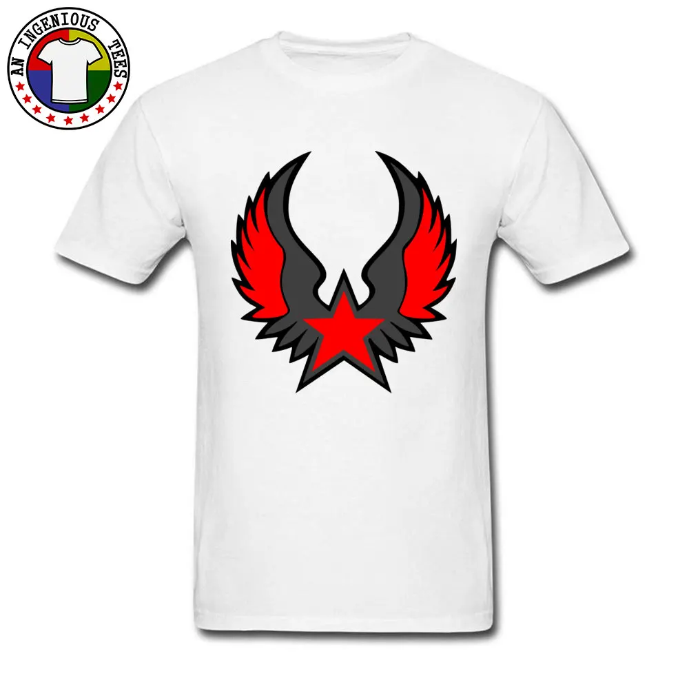 New Coming red star emblem Normal T Shirt Crew Neck Cotton Fabric Men Tops & Tees Short Sleeve Summer/Autumn Normal T Shirts red star emblem white