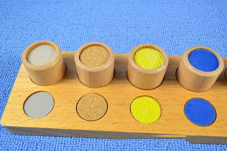 New Wooden Baby Toy Montessori Wood Texture Cylinders Touch Rough & Smooth Early Educational Baby Gifts New Wooden Baby Toy Montessori Wood Texture Cylinders Touch Rough & Smooth Early Educational Baby Gifts
