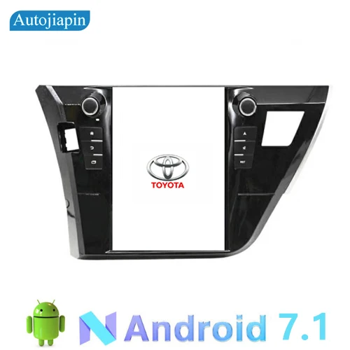 

AUTOJIAPIN 10.4" inches Vertical Screen Android 7.1 Car Multimedia player GPS Navi for TOYOTA Corolla 2014-2017 with full Touch
