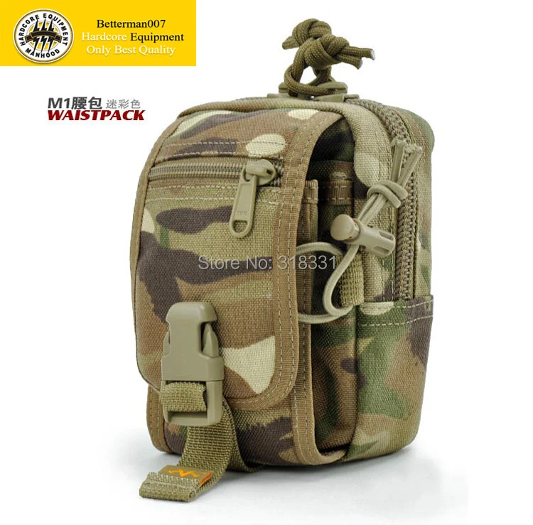 Genuine Maxgear 1000D Waterproof Nylon M1 EDC MOLLE Tactical Waistpack