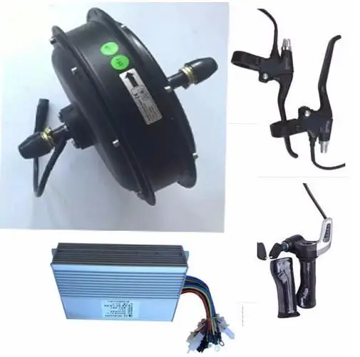 ^Cheap 1500W 60V electric bicycle motor kit electric motor for fat bike electric mountain bike kit front wheel motor