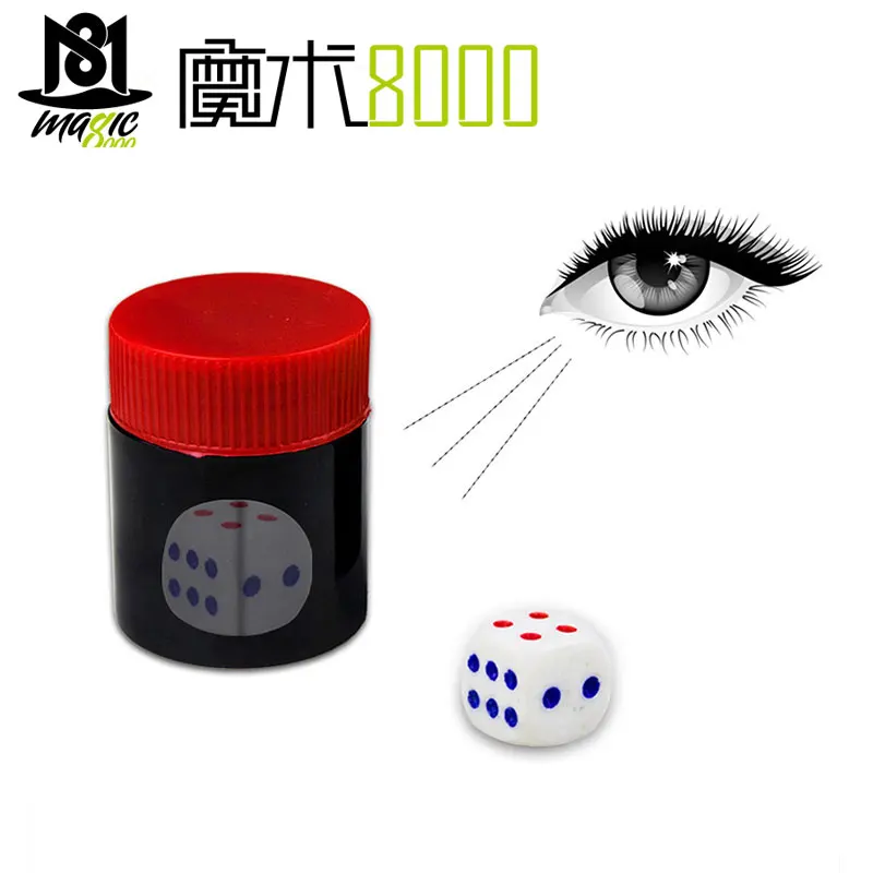 Круговой Crazy Cube для детей, детские фокусы, предсказание кости, реквизит, игрушки