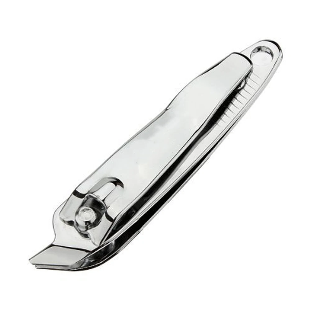 

Finger Toe Nail Art Side Slant Edge Clipper Cutter Manicure Pedicure Trimmer Silver