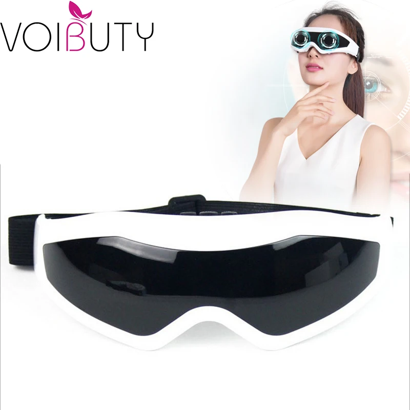 Electric Eye Massager Mask Migraine Eye Vision Improvement Forehead Eye