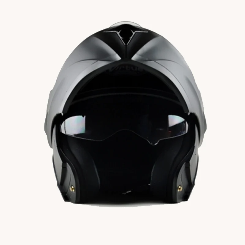 DOT Motorcycle Helmet Inner Removeable Flip Up Dual Visor Full Face Motorcycle Helmet Open Face Motorcross Road Bike MOTO Helmet (5)