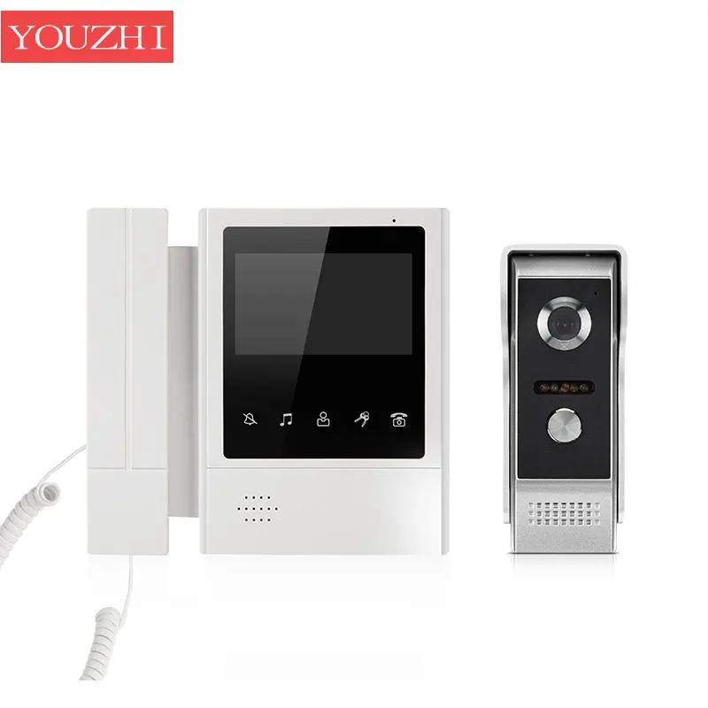 Home Wired Cheap 4.3 inch LCD Color Video Door Phone