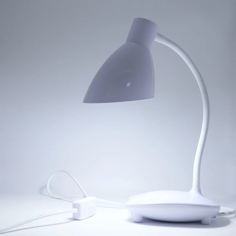  Desk Lamp with on/off switch EU/US Plug flexible table Lamp For Home Office Study Reading Light