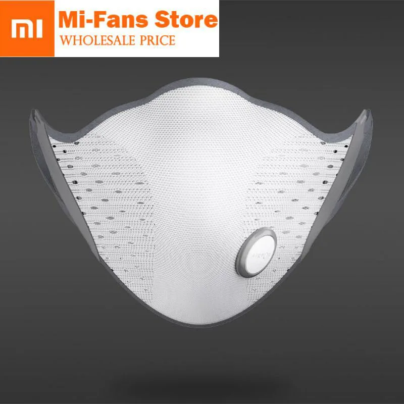 

Xiaomi Mijia AirPOP Active Mask Light 360 PM2.5 Anti-Pollution Anti-haze Face Mask Material Antibacterial AIRWEAR with Filter