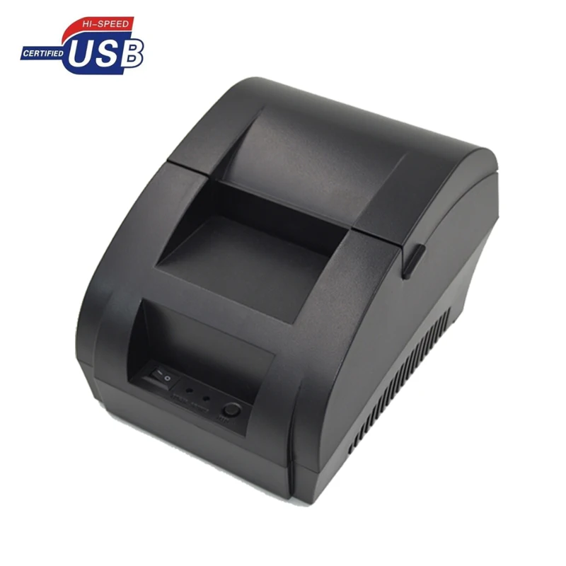 Thermal 58mm usb port POS receipt printer 589KU for supermarket high performance drivers win7 also support