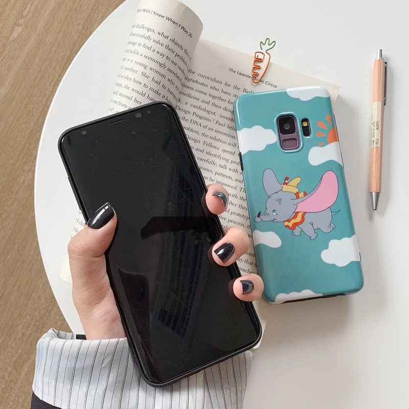 DCHZIUAN чехол для телефона для samsung Galaxy S10 S10 Plus чехол Dumbo для samsung Galaxy Note 9 Note 8 S8 S9 Plus милый силиконовый чехол