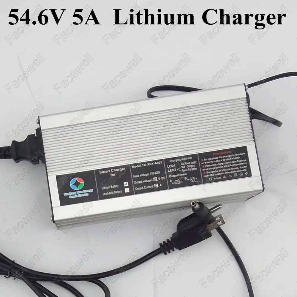 48v 5A electric bicycle 48v charger Lithium battery smart charger For
