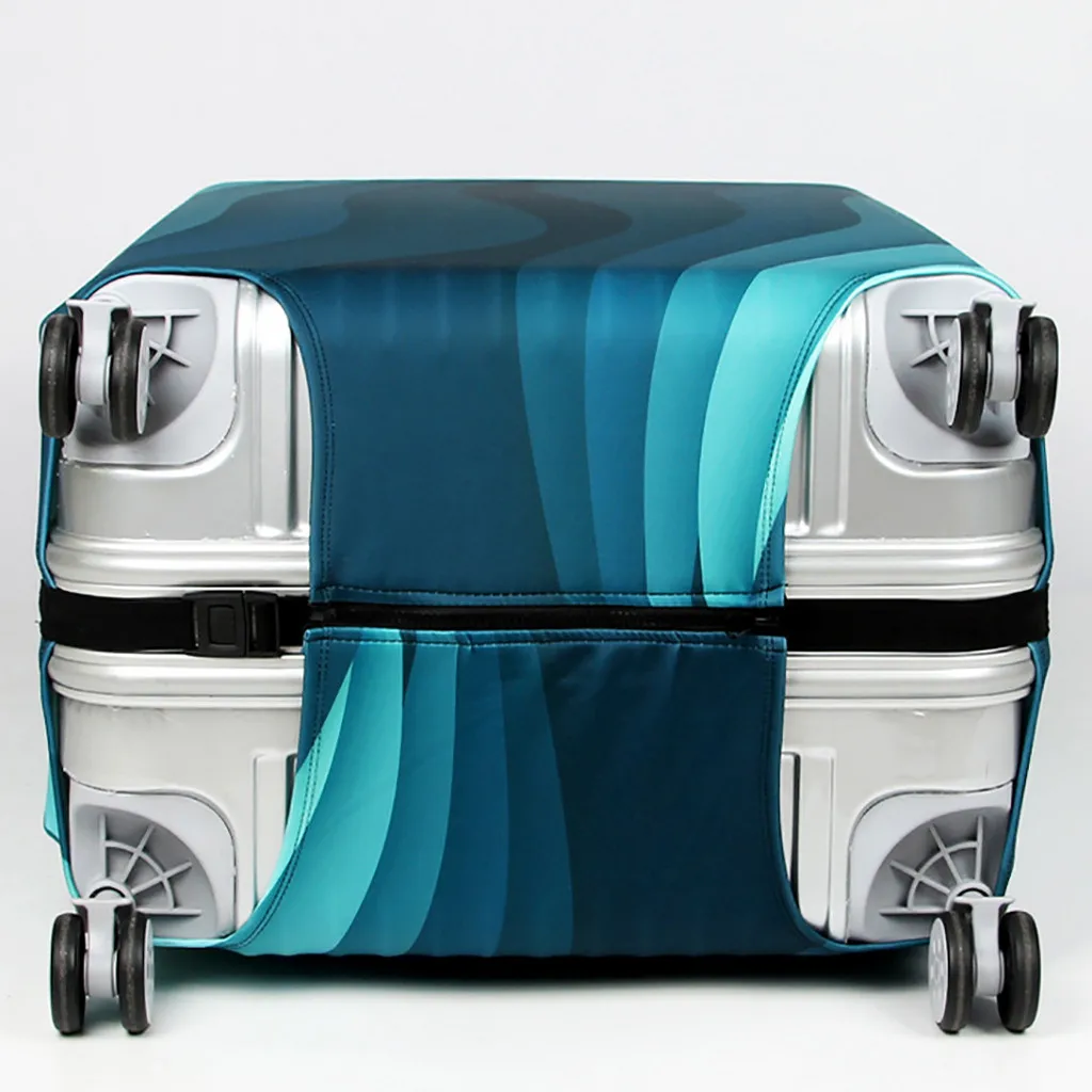 Aelicy чемодан защитные шторки для багажника применяются к 18~ 30 дюймов Чехол эластичная Туристическая сумка крышка стрейч тележка чехол пылезащитный чехол