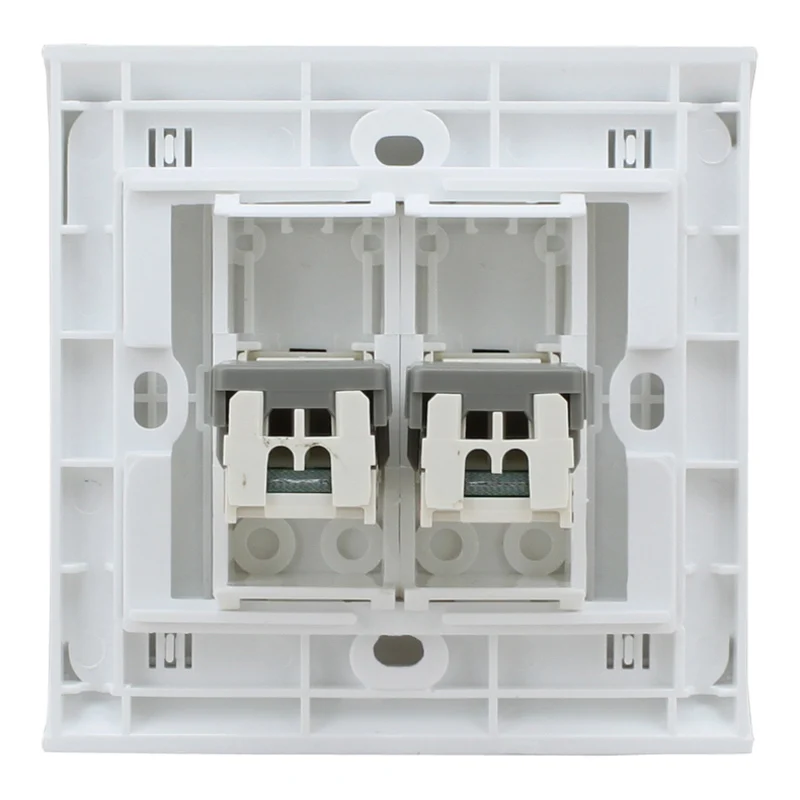 N86 902 + 621 два Cat6 Разъем Панель Категория 6 интернет кабель розетки|cable wall socket|internet