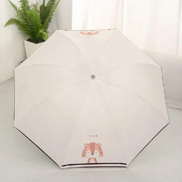 Мини-Зонтики От Солнца, дождя, женский зонтик, женский, УФ, маленький зонтик для девочек, складной, ветрозащитный, il piccolo principe el principito - Цвет: 3